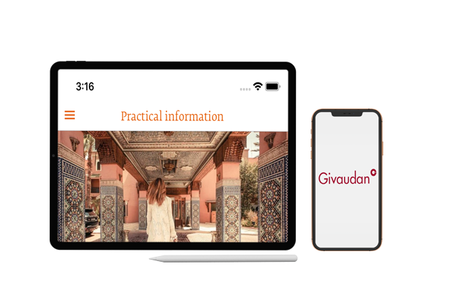 Appcraft cas client seminaire givaudan marrakech header