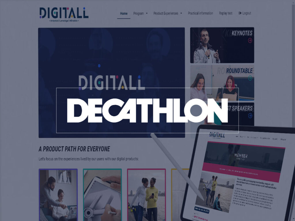 appcraft cas clients evenement hybride salon fournisseurs digitall decathlon 2022