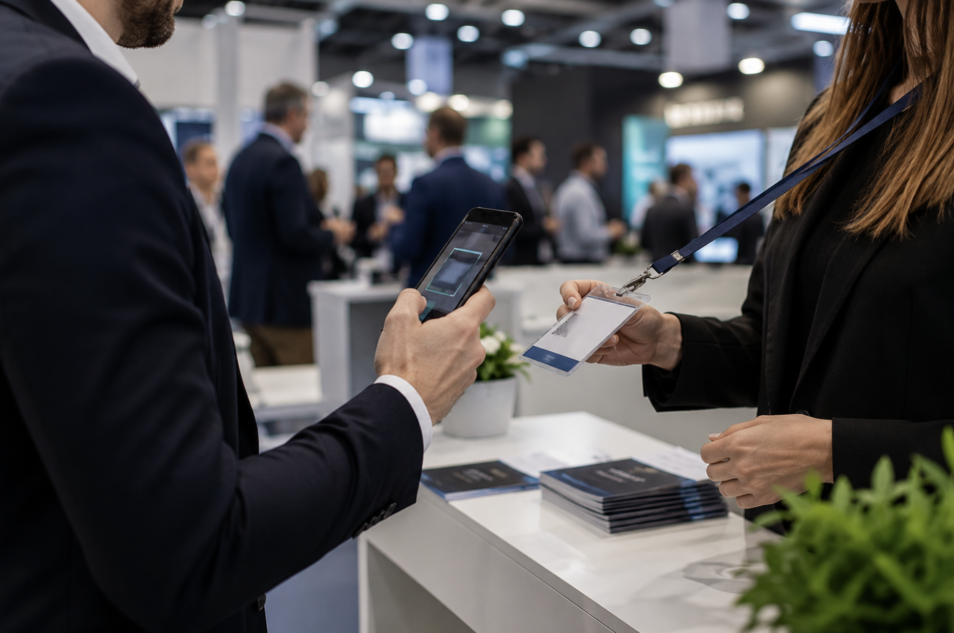 ¿Cómo conseguir más clientes potenciales en una feria profesional?